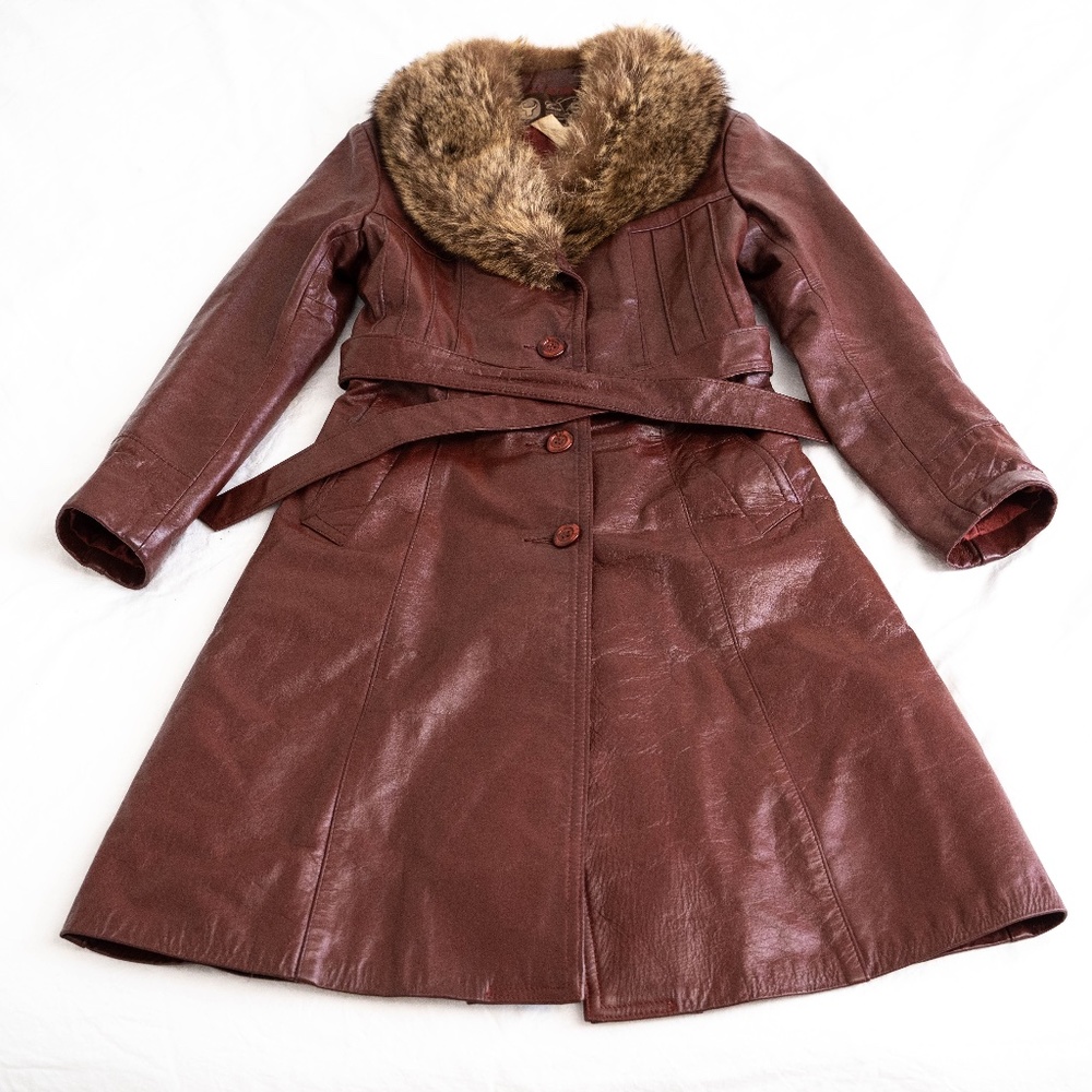 Vintage Genuine Leather Jacket